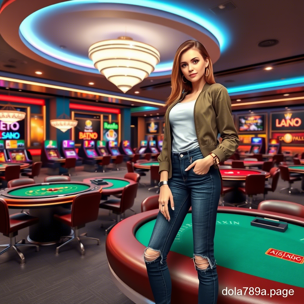 Không gian casino trực tuyến tại DOLA789